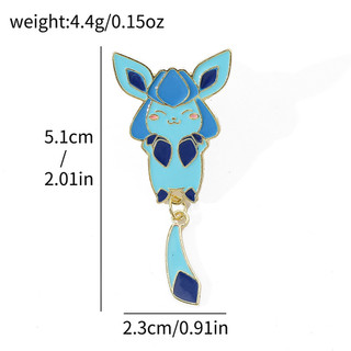 9 Cái / bộ Hoạt Hình Dễ Thương Pokemon Kim Loại Huy Hiệu Hợp Kim Trâm Cài Trang Trí Phụ Kiện Chân