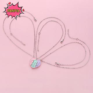 [PNPIA] 1 Bộ Dây Chuyền BFF Cho Chị BFF Sinh Nhật Tình Bạn Trang Sức Quà Tặng Người Bạn Thân Nhất Mãi Mãi Vòng Cổ Cho 3 Cô Gái Phù Hợp Với Trái Tim Mặt Dây Chuyền VN