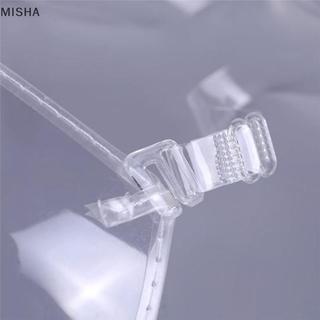 Misa Thời Trang Trong Suốt Đẩy Lên Dây Đeo Áo Ngực Vô Hình Áo Ngực Nữ Underwire Mới