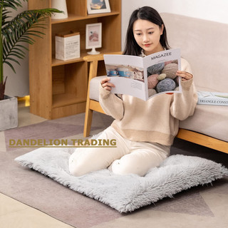 [DELION] Giường Cho Chó Thoải Mái Cho Chó Lớn Vừa Nhỏ Sang Trọng Mềm Mại Chống Trơn Trượt Cho Thú Cưng Thảm Ngủ Đệm Lông Tơ Kennel Pad Nệm