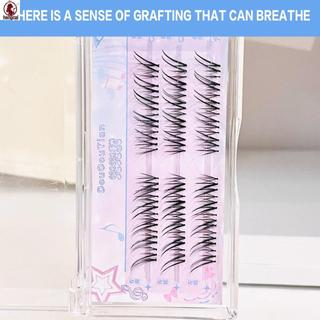Lông mi giả 7-12mm Chiều dài hỗn hợp Dây nâng trong suốt Khối lượng tự nhiên Lông mi sợi đen cho bữa tiệc hàng ngày Chụp ảnh