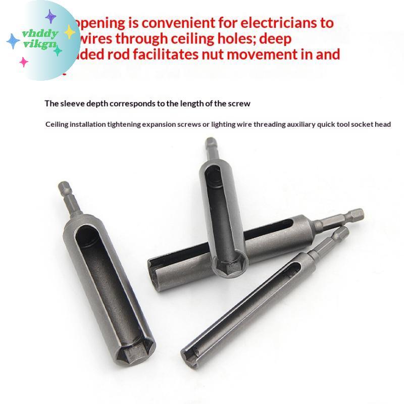 VHDD 8-19MM Đầu Lục Giác Điện Tua Vít Dụng Cụ Soet Mở Rộng Tay Cho DIY Và Xe Chuyên Nghiệp Làm Việc VN