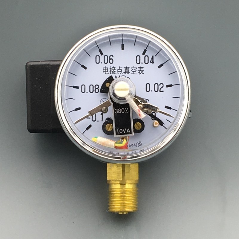 Shanghaitianhu YX-60 Đồng hồ đo áp suất tiếp xúc điện Máy đo chân không Loại trực tiếp 10VA Máy đo điều khiển Máy bơm nước Công tắc điều khiển