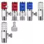 Maybest 1 Bộ 1 / 8 Inch BSP Nam Và Nữ Kết Nối Adapter Bàn Chải Không Khí Phụ Kiện Airbrush Qui Ngắt Kết Nối Khớp Nối Phát Hành Lắp Cắm {VN}