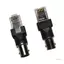 Exhila BNC sang RJ45 Adapter BNC Nữ sang RJ45 Đầu nối đực để kiểm tra và kiểm tra cáp đồng trục
