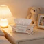 1 Hộp đựng khăn giấy tự động bật lên mới có giá đỡ khăn giấy Acrylic nâng lò xo cho bàn làm việc văn phòng tại nhà