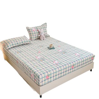 Phong Cách Mới In Hình Ga Trải Giường Một Mảnh Cotton Tươi Nguyên Chất Bao Gồm Tất Cả Ga Trải Giường Simmons Vỏ Bảo Vệ Ga Trải Giường Bộ Ba Mảnh QK
