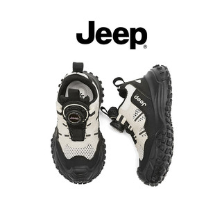 JEEP Phong Cách Mới Vừa Lớn Trẻ Em Giày Chạy Bộ Xuân Hè Thoáng Khí Bé Trai Bé Gái Ngoài Trời Nhẹ Phù Hợp Với Giày Thể Thao