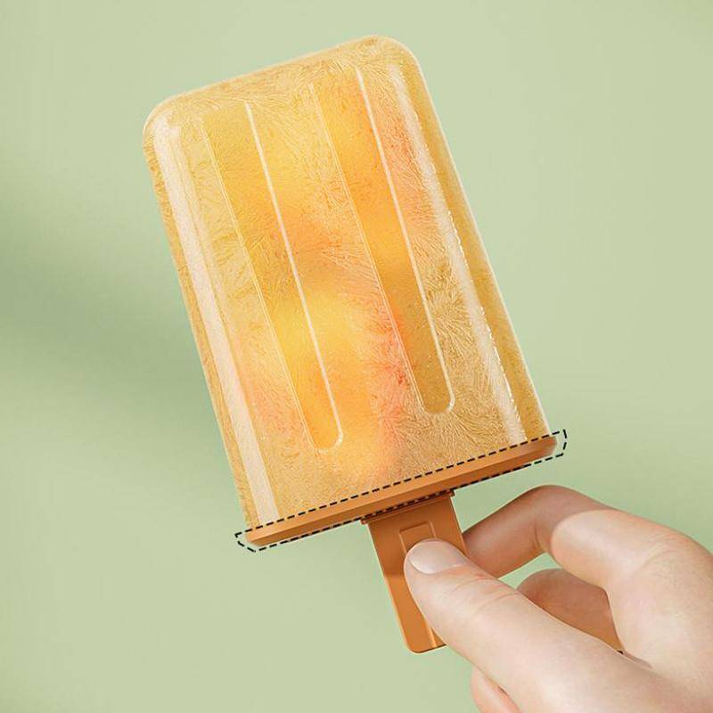 PNPIA- 8 Khoang Ice Lolly Khuôn Bộ Khay Tủ Đông PP Có Thể Tái Sử Dụng Có Sti Dễ Dàng Phát Hành Cho Tự Làm Popsicles Mùa Hè Làm Món Tráng Miệng