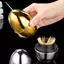 PNPIA- Giá đỡ đánh răng hình trứng bằng thép không gỉ 304 Dụng cụ tổ chức đánh răng sáng tạo để bàn ăn Sử dụng văn phòng