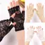 PNPIA- Găng Tay Không Ngón Nữ Ren Chống Nắng Chống Tia UV Lái Xe Găng Tay Cho Mùa Hè Ngoài Trời Sang Trọng