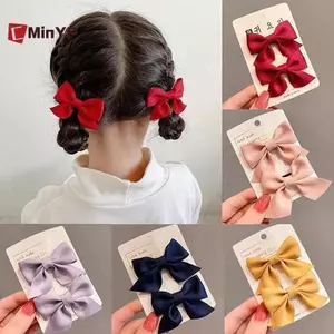 CyinYP 2 Cặp Mũ Nơ Cho Bé Gái Mùa Hè Ngọt Ngào Phụ Kiện Tóc Bộ Quà Tặng Đáng Yêu Cho Sinh Nhật Mùa Hè Trại Vinh Quang