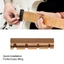 Đai ốc đàn guitar bass bằng đồng thau SMILE, Màu đồng thau có rãnh trước 4 dây Bass Nut, Chất liệu đồng thau 4 dây chuyên nghiệp Điện Bass Nut Đàn guitar bass điện
