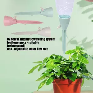 Hệ thống tưới nhỏ giọt tự động hàng đầu Tưới nước tự động có thể điều chỉnh cho cây hoa Nhà kính Vườn Máy nhỏ giọt nước tự động Devi