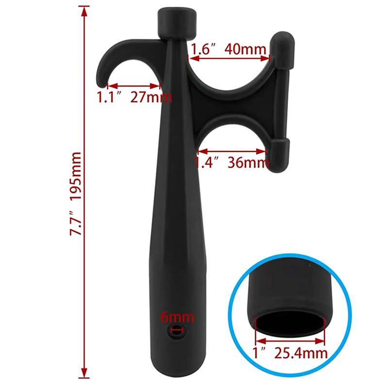 [Mar-T] Móc thuyền nylon chống gỉ, đầu móc neo đậu cho du thuyền, phụ kiện thay thế hàng đầu