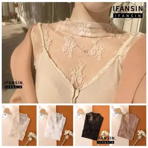 Áo thun IFASIN, Áo dài tay màu đen xuyên thấu, Áo nữ lưới xuyên thấu