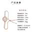 Đồng Hồ Sinh Viên Kẻ Sọc Kim Cương Lớn Phong Cách Preppy Mặt Số Sang Trọng Trang Trí Lười Kéo Vòng Tay Đồng Hồ 26.5.15