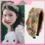 MYPANDA Thời Trang Ngọt Ngào Retro Tóc Cho Nữ Cô Gái Xoắn Đan Băng Đô Quấn Tóc Nhiều Màu Sắc Dệt Ngọc Trai Rộng Mũ Phụ Kiện Tóc.