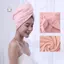 Maybest Mũ Sấy Tóc Dài Khăn Qui-Dry Nữ Mũ Tắm Chắc Chắn Mũ Tắm Phòng Tắm Siêu Hấp Thụ Turban Mũ Sấy Tóc {VN}