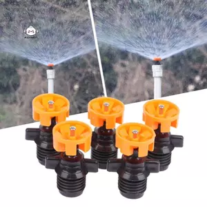 Maybest 1 / 5 Cái 1 / 2 "Nam Ren Xoay Tự Động 360 Độ Tưới Nước Vòi Phun Tưới Vườn Công Viên Bãi Cỏ Hoa Tưới Rau {VN}