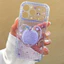 Ốp lưng cứng trong suốt phong cách Hàn Quốc cho iPhone 15 15Pro 15ProMax 16 16Pro 16ProMax 17 17Pro 17ProMax Ốp họa tiết sọc đầy màu sắc