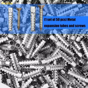 Pealike 50 Chiếc Vít Mở Rộng Kim Loại Chốt Vít Khai Thác Vít Cắm Khoan