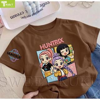 COD✅ (Hồ Chí Minh)Kids T Mall Áo phông tay ngắn In hình hoạt hình Áo Kiểu rộng và ấn tượng Trẻ em thời trang #VN653