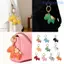 Unstop * Móc Khóa Da Với Ngựa Quyến Rũ Thời Trang Handmade Động Vật Mặt Dây Chuyền Móc Khóa Phụ Kiện Để Sử Dụng Hàng Ngày
