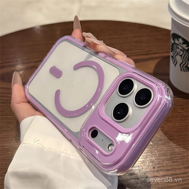 Ốp Điện Thoại Thích Hợp Cho iPhone 11 12 13 14 15 16 17 Pro max Plus Túi Khí Mềm Chống Sốc Vỏ Bảo Vệ Chống Sốc Bao Gồm Tất Cả IPXG