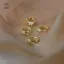 Bông Tai Hình Học Zircon Nhỏ Sáng Bóng - Phù Hợp Tiệc Tùng Cho Nữ