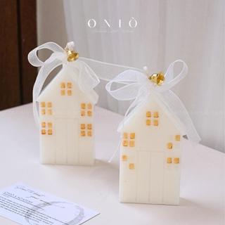 [XMAS COLLECTION] House Candle - Nến thơm Ngôi nhà Giáng sinh (52g - 5x2x9cm)