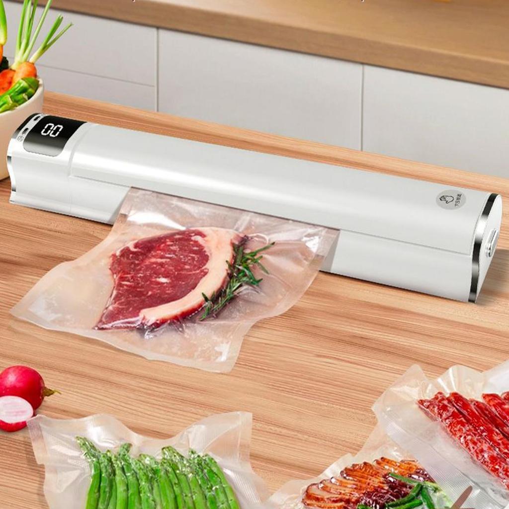 Food Vacuum Sealer Automatic Food Saver Sealer Dried Fruit Preservation System for Meat Automatic Whole Grain greiwe2vn