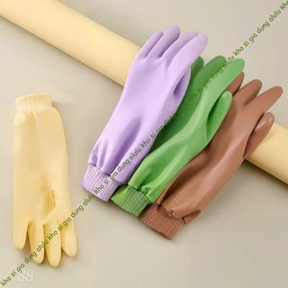 Găng Tay Cao Su Dài Chống Nước Rửa Bát, Dọn Dẹp Nhà Bếp, Găng Tay Gia Dụng Cao Cấp – Kho sỉ gia dụng alulu