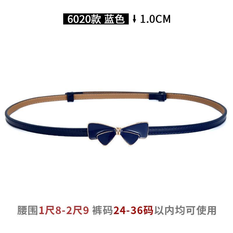 Thắt Lưng Mỏng Trang Trí Da Nữ Váy Thắt Lưng Hẹp Thời Trang 2023 Dây Thắt Lưng Phù Hợp Với Tất Cả Trận Đấu 5.12