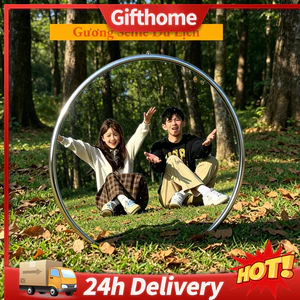 🚚【giao Hàng 24h】Gương Selfie tròn cầm tay Gương nhỏ gọn cầm tay cho du lịch ngoài trời