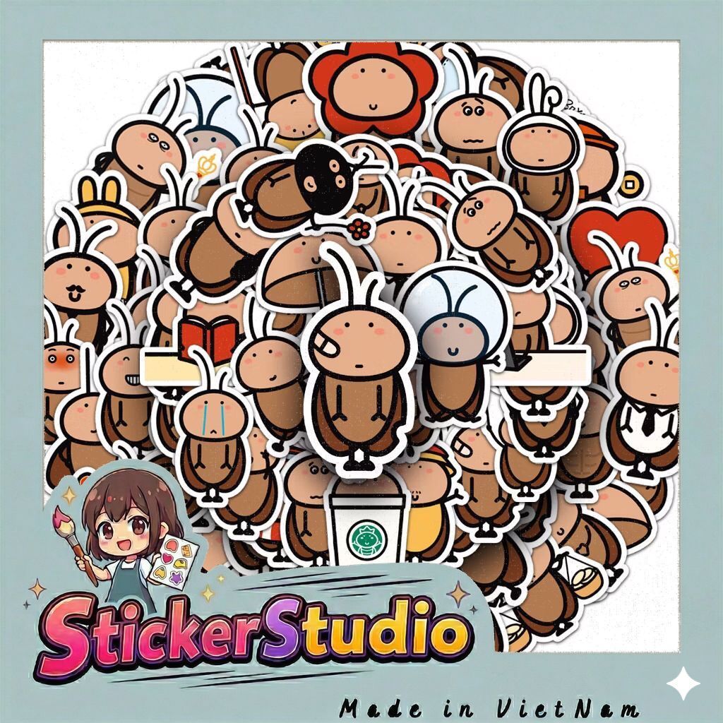 sticker chú gián đáng iu