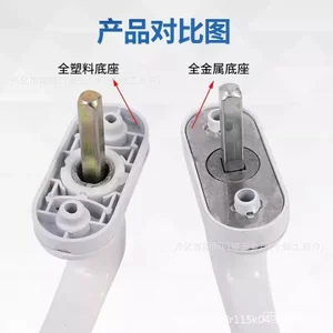 Tất Cả Kim Loại Cửa Thép Nhựa Cửa Sổ Truyền Tay Cầm Trượt Bên Trong Cửa Sổ Xoay Tay Cầm Liên Kết Tay Cầm Khóa OYG4