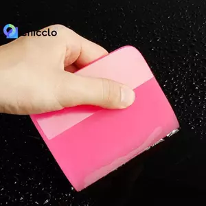 PPF Squeegee Cao Su Chống Trầy Xước Cạp Mềm TPU Mini Bọc Xe Sóc Để Lắp Đặt Phim Vinyl Cửa Sổ Tint Dụng Cụ Đẹp