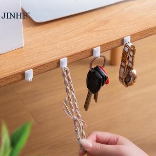 JINHF 10 Chiếc Mini Móc Nhỏ Đa Năng Dính Mạnh Mẽ Móc Treo Đồ Trang Trí Nelace Móc Nhỏ Sản Phẩm Gia Đình HOT