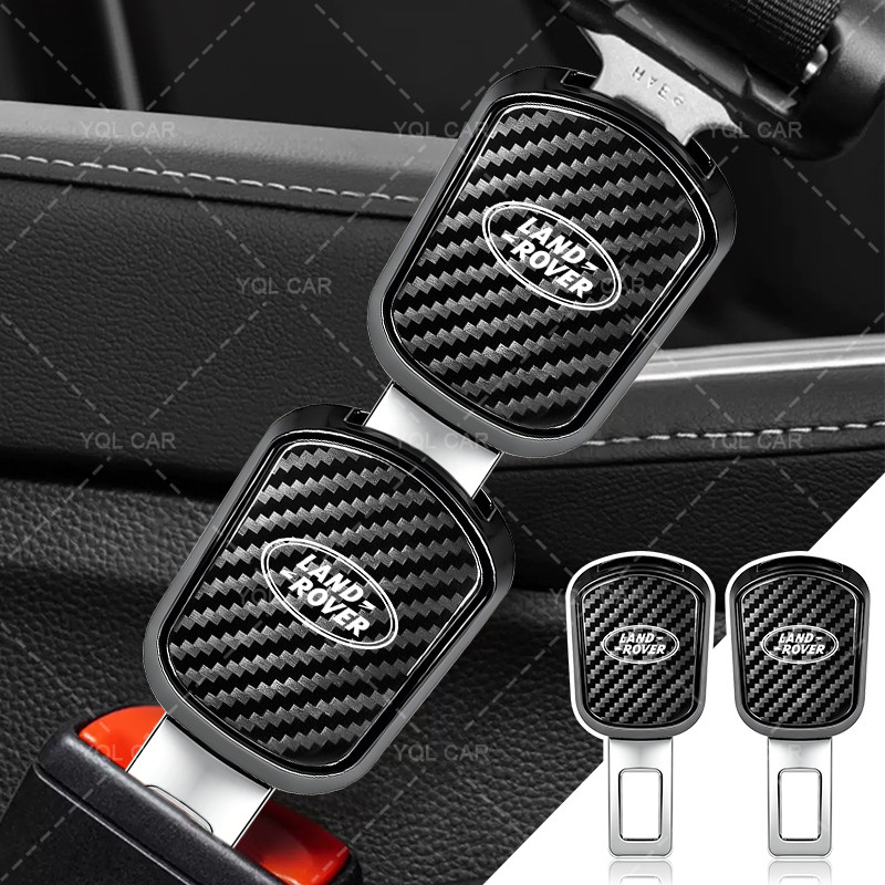 1 / 2 Chiếc Dây An Toàn Ô Tô Kẹp Mở Rộng Dây An Toàn Ô Tô Khóa Cho Land Rover Range Rover Evoque Velar Freelander Defender Discovery