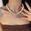 PNPIA- 1 Cái Mặt Dây Chuyền Mặt Trời Choker Nelace Bohemian Không Đều Đá Tự Nhiên Đính Hạt Dây Xích Cho Bạn Gái Hoặc Mặc Hàng Ngày