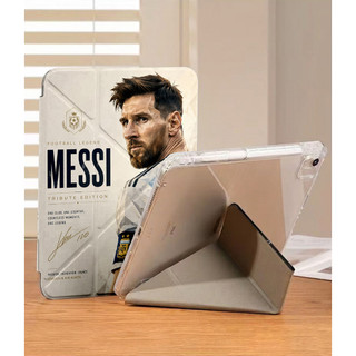 Ốp Lưng Lionel Messi cho iPad A16 Air 4/5/6/7/8 Pro 11 12.9 Y-fold Leo Messi cho iPad Gen 12 11 10 9 8 7 6 5 Mini6/7