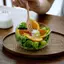 Luckyew 350 / 600ml Bát Trà Trong Suốt Có Vòi Hai Lớp Bát Matcha Nhật Bản Chịu Nhiệt Salad Trộn Bát Lò Vi Sóng TQ