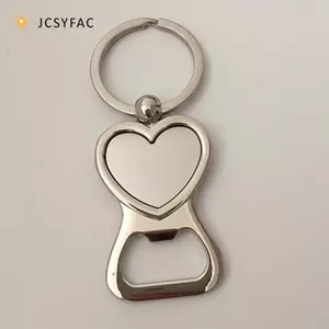 JCSYFAC 1 Máy Mở Chai Bia Hình Trái Tim Móc Khóa Di Động Đảng Nhỏ Quà Tặng Mới