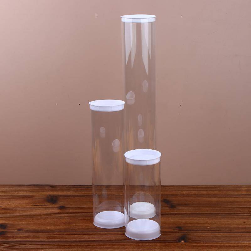 [KvJJL-t] Dụng cụ tổ chức cầu lông bằng Acrylic trong suốt Ống lưu trữ nhẹ di động cho gia đình và phòng tập thể dục Sử dụng mới