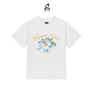 Áo BabyTee - BÔNG HOA - Premium Cotton 250gsm Cotton 2 Chiều