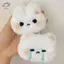 HFTOY Hoạt Hình Biểu Hiện Dễ Thương Thỏ Sang Trọng Móc Khóa Búp Bê Kawaii Mặt Dây Chuyền Bapa Treo Trang Trí Chìa Khóa Ô Tô Phụ Kiện Dành Cho Bé Gái Quà Tặng ~