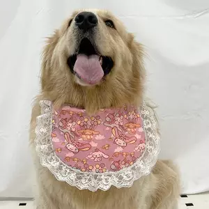 Thú Cưng Chó Yếm Tròn Túi 2026 Phong Cách Mới Chụp Hình Trang Trí Golden Retriever Labrador Nhỏ Vừa Lớn Chó Nước Bọt Khăn