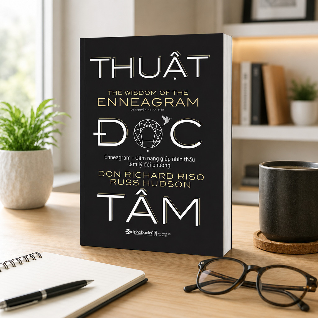 Sách - Thuật Đọc Tâm - Enneagram - Cẩm nang giúp nhìn thấu tâm lý đối phương (Alpha Books)