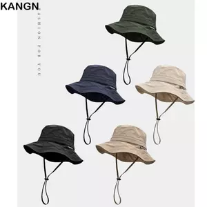 Mũ xô KANGN, Mũ câu cá hợp thời trang chống nắng, Quà tặng mũ ngư dân thoáng khí có thể điều chỉnh thời trang